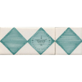 Border Tile 03 – Squares Sea Green