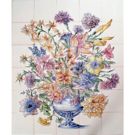 Flower Piece Color 5×6 Tiles (BV30a_mc)