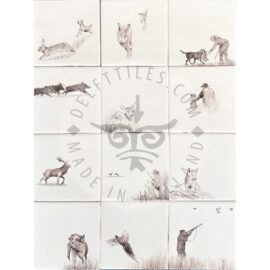 Hunting Scenes Tiles (HDJ_br)