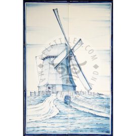 Windmill  Tile Mural 2×3 Tiles (MO6a)