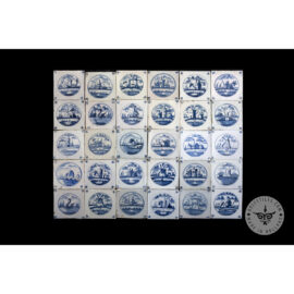 Antique Delft Tiles Set #05