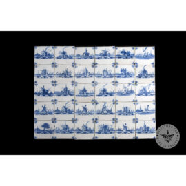 Antique Delft Tiles Set #08