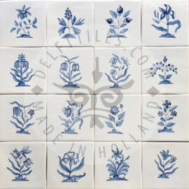 Big Flowers Blue Tiles 2 (BG2)