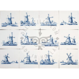 Landscape Dutch Windmill Tiles (LM)