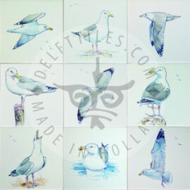 Sea Gull Bird Tiles (HVG_mc)