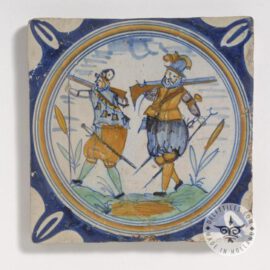 2 Hunter Antique Tiles #PC2