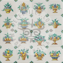 Colorful Fruit Bowl Tiles (TME10)