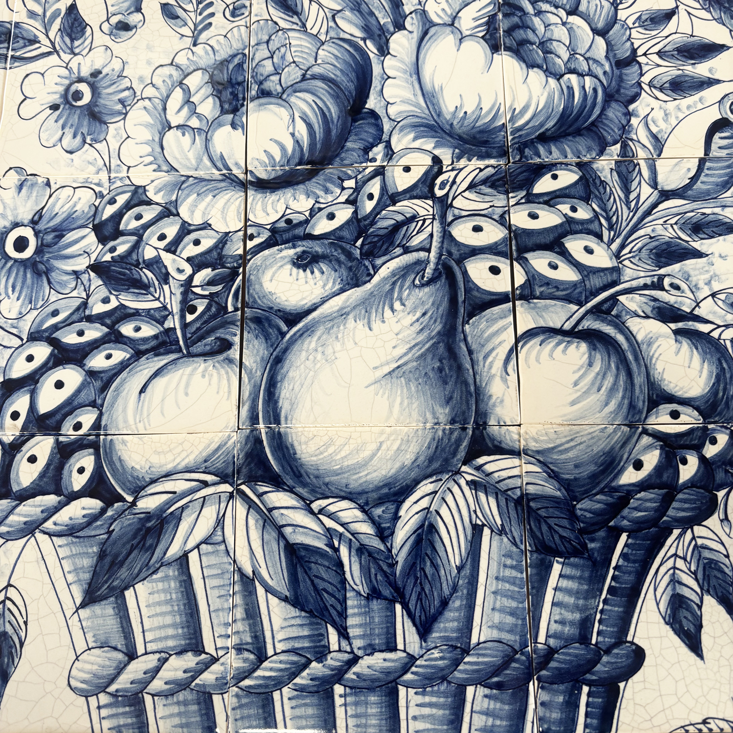 Fruit & Flower tile mural 7x5 tiles (BM35b) - Image 8