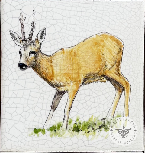 Wild Forest Animal Tiles Brown (HDW_br) - Image 13
