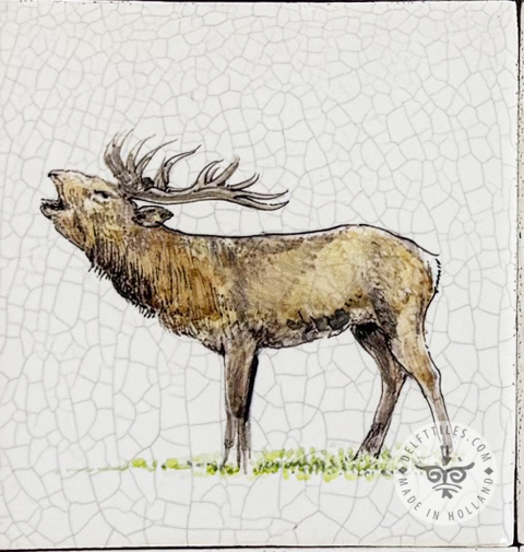 Wild Forest Animal Tiles Brown (HDW_br) - Image 15