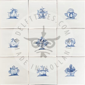 Classic Fruit Fruits Tiles Medium Size (FC)