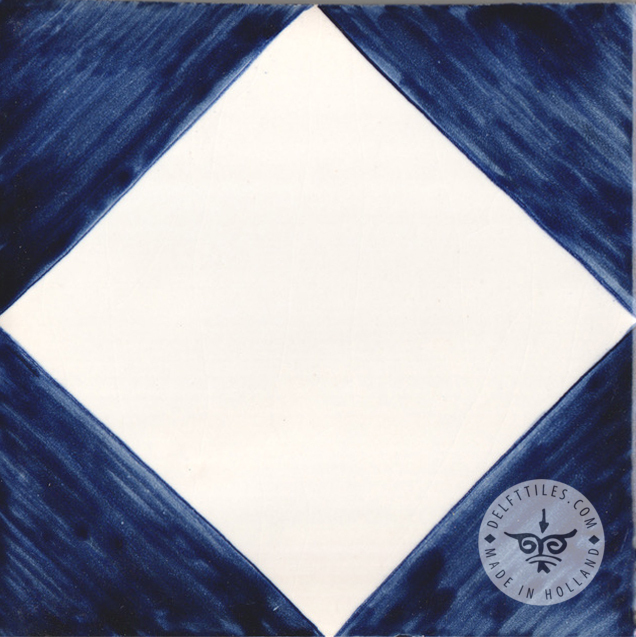 Corner decorated tile Type A