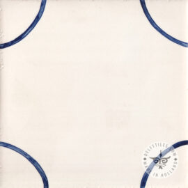 Corner decorated tile Type I